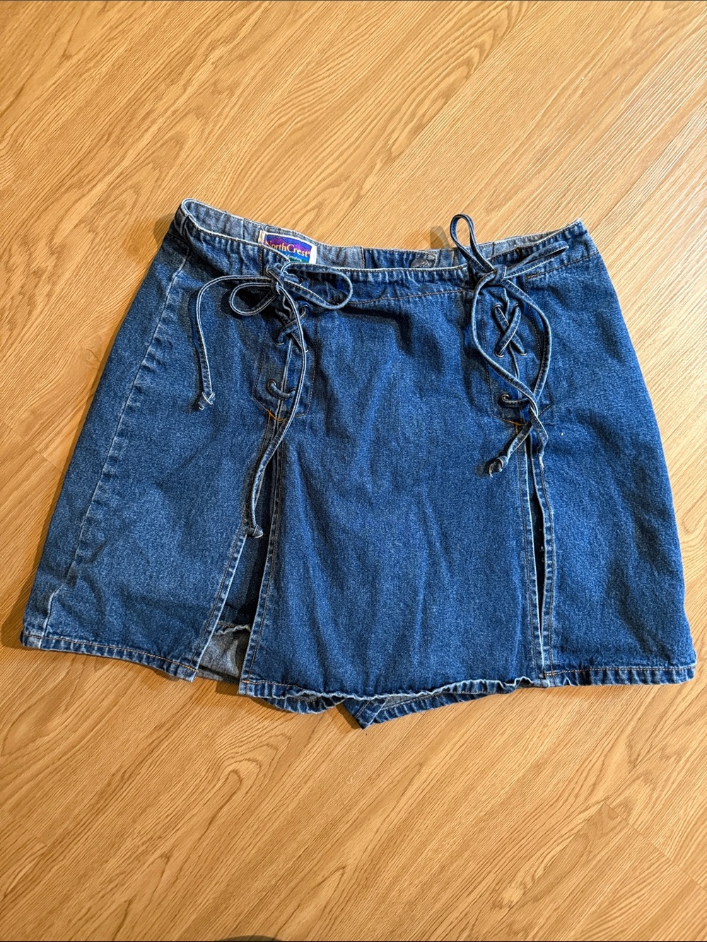 NorthCrest Vintage Denim Skort